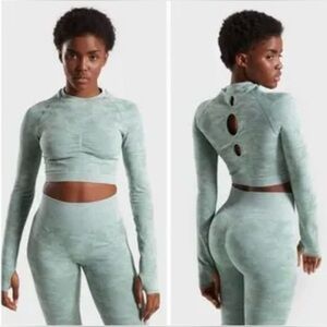 Gymshark Seamless Long Sleeve Crop Top